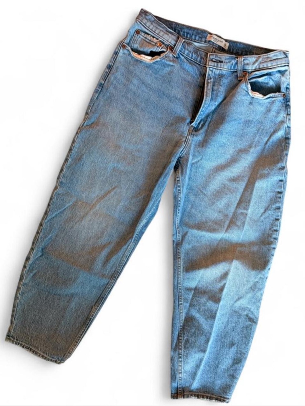 Abercrombie & Fitch High-Rise Light Blue Women's Jeans